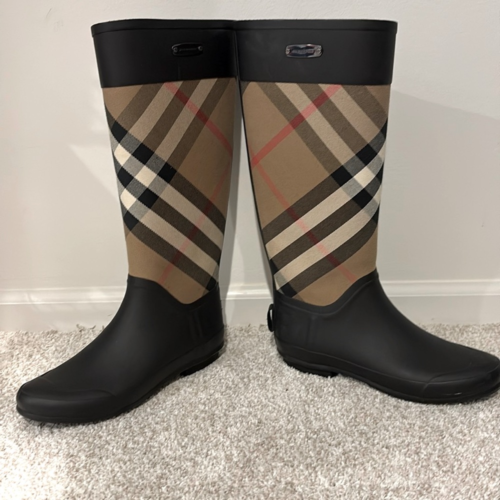 Burberry Tall RainBoots
